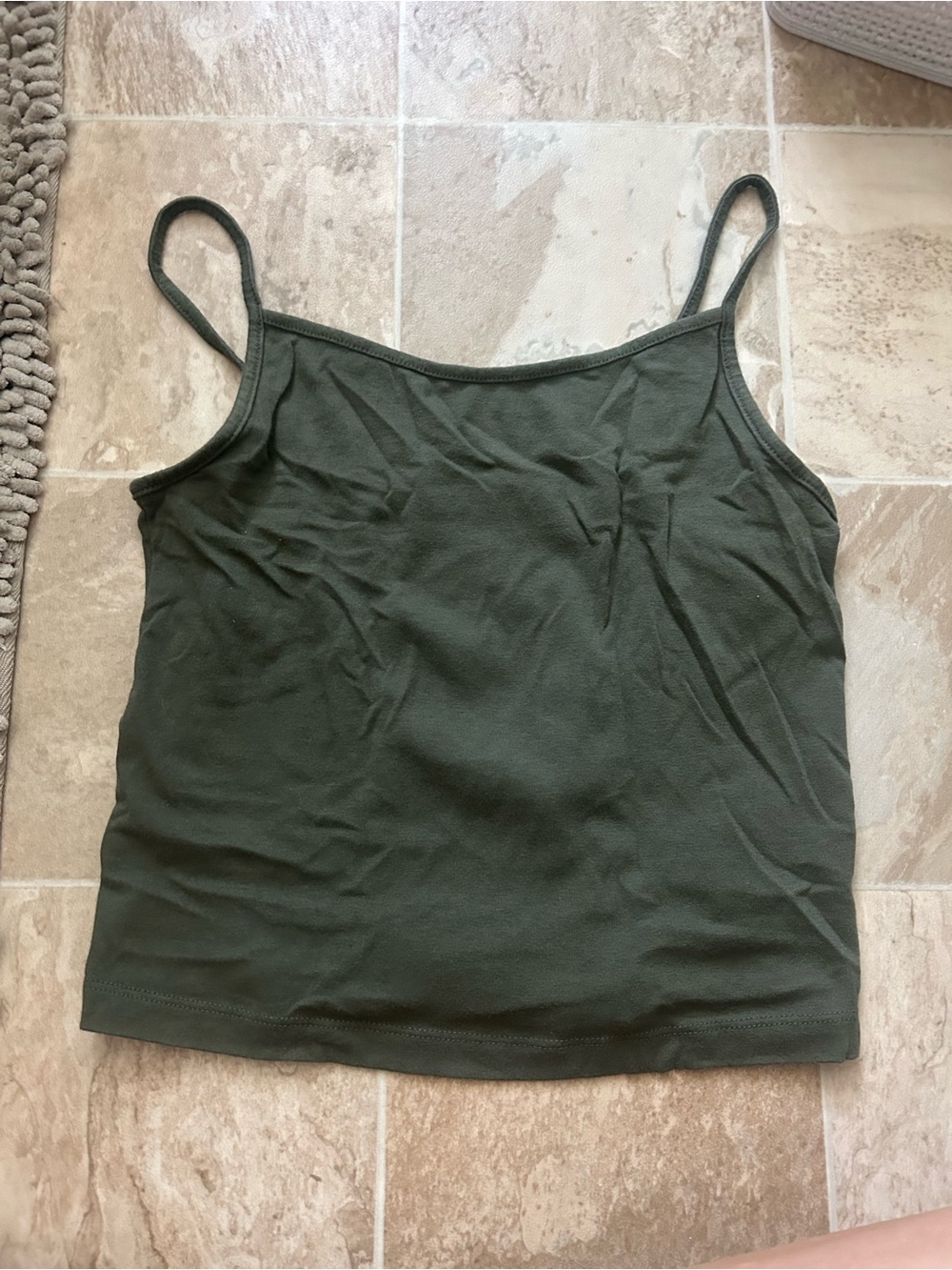 wild fable Olive Green Spaghetti Strap Camisole